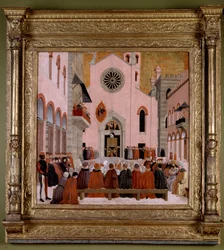 Saint Vincent Ferrier prêchant devant l
